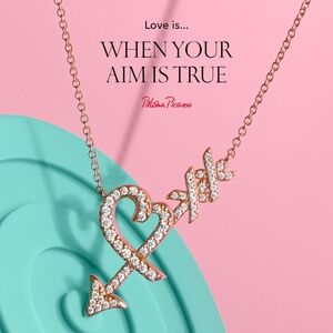 Tiffany & Co Paloma's Graffiti Heart & Arrow Diamond Pendant